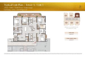 Brigade Gateway Residences Neopolis Floor Plan4